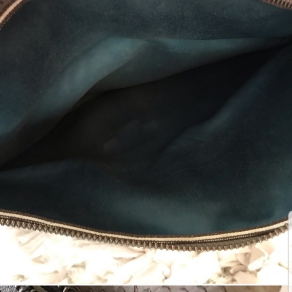 Henri Bendel snake skin asymmetrical debutante bag - Picture 5 of 6